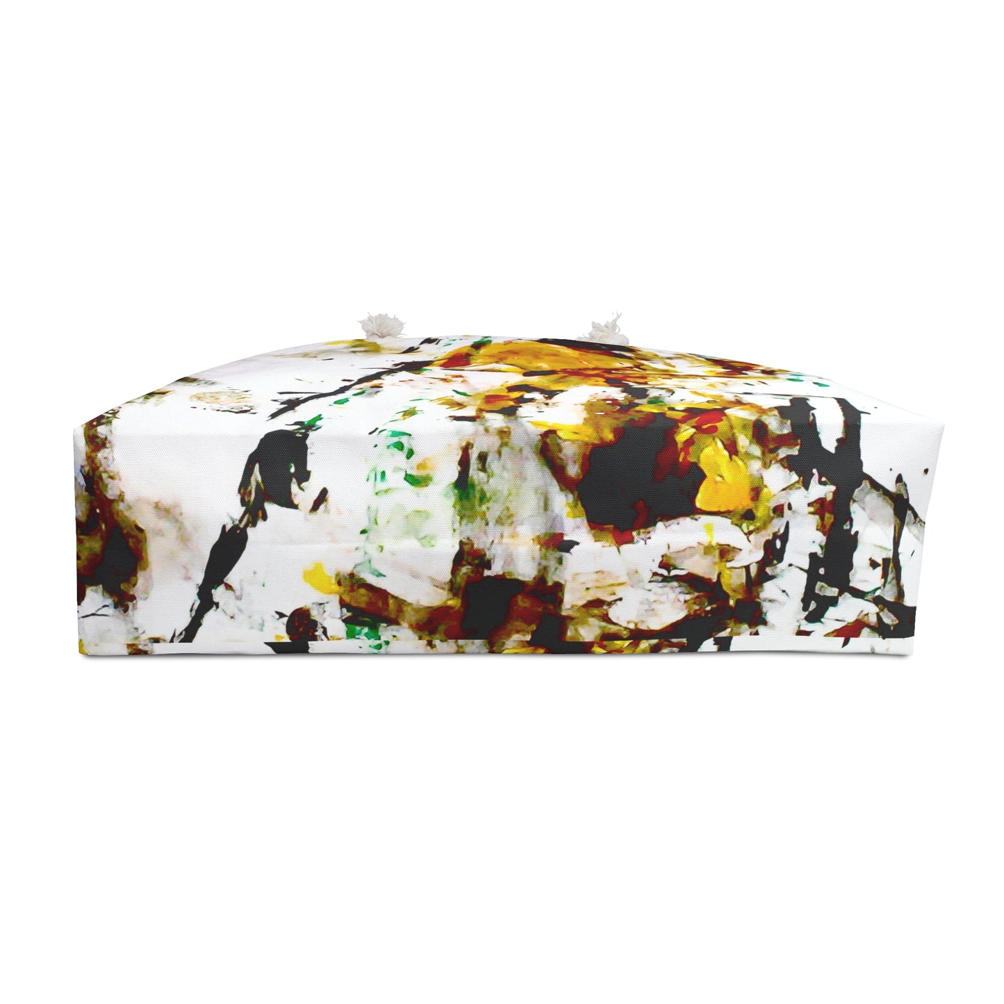 Abstract Paint Splash Weekender Bag – Large Artistic Travel Tote