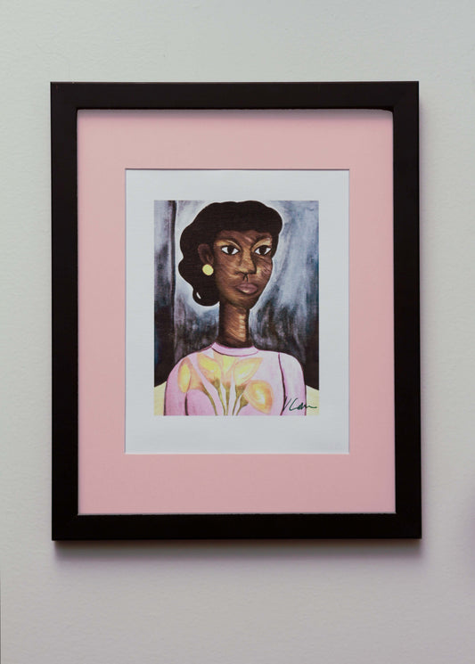 "ETHELREEN"- 5'x7' print w/ 11x14 matt