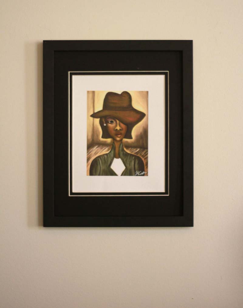 "Naomi"- 5'x7' print w/ 11x14 Matt