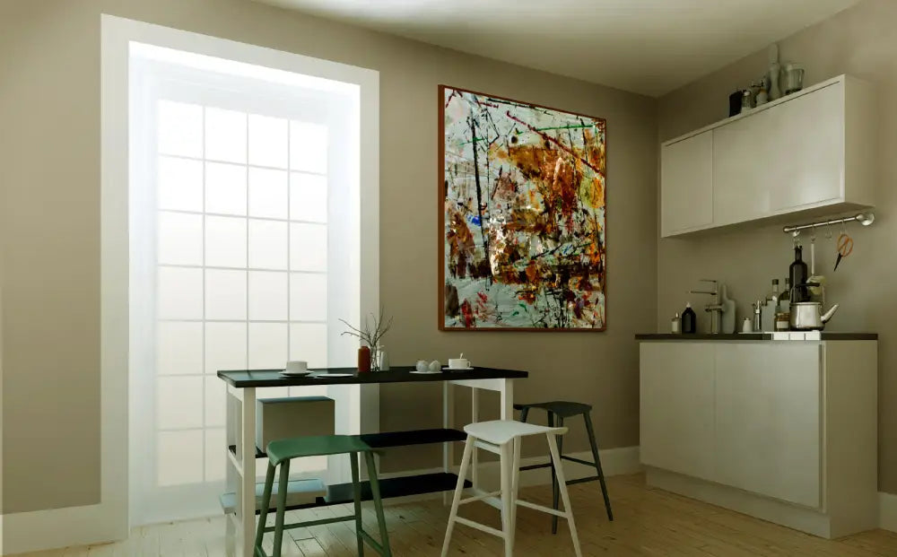 DECONSTRUCTION CANVAS PRINT 24x24 Digital Print