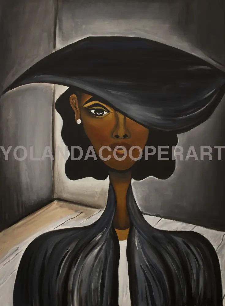 LYDIA THOMAS- Beauty Suffers in Silence Digital Print