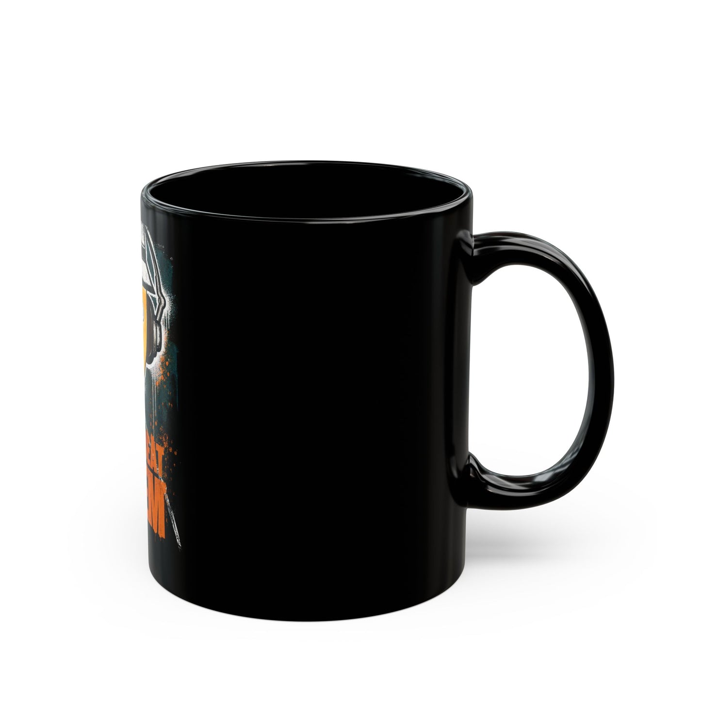 Let the Beat Hit 'Em Black Mug (11oz)