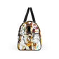 Faux Leather Travel Bag