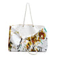 Abstract Paint Splash Weekender Bag – Large Artistic Travel Tote