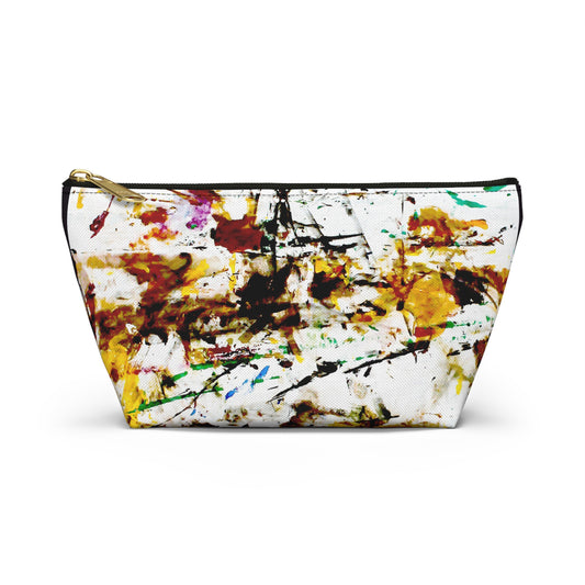 Abstract Paint Splash Accessory Pouch