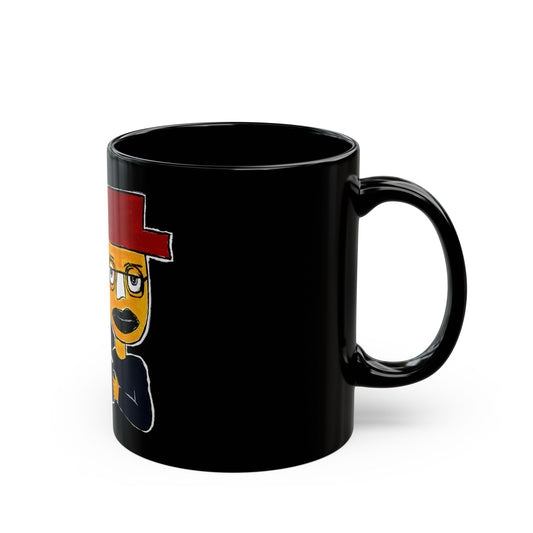 Its Too Early for Small Talk Black Mug (11oz)