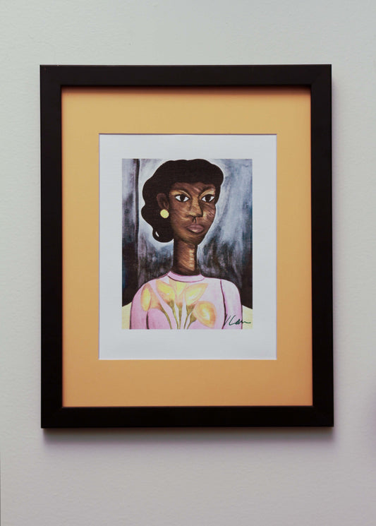 "ETHELREEN"- 5'x7' print w/ 11x14 matt