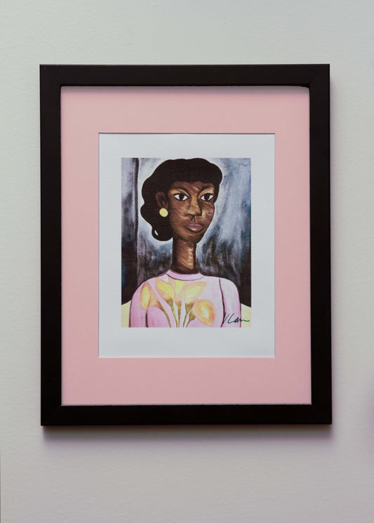 "ETHELREEN"- 5'x7' print w/ 11x14 matt