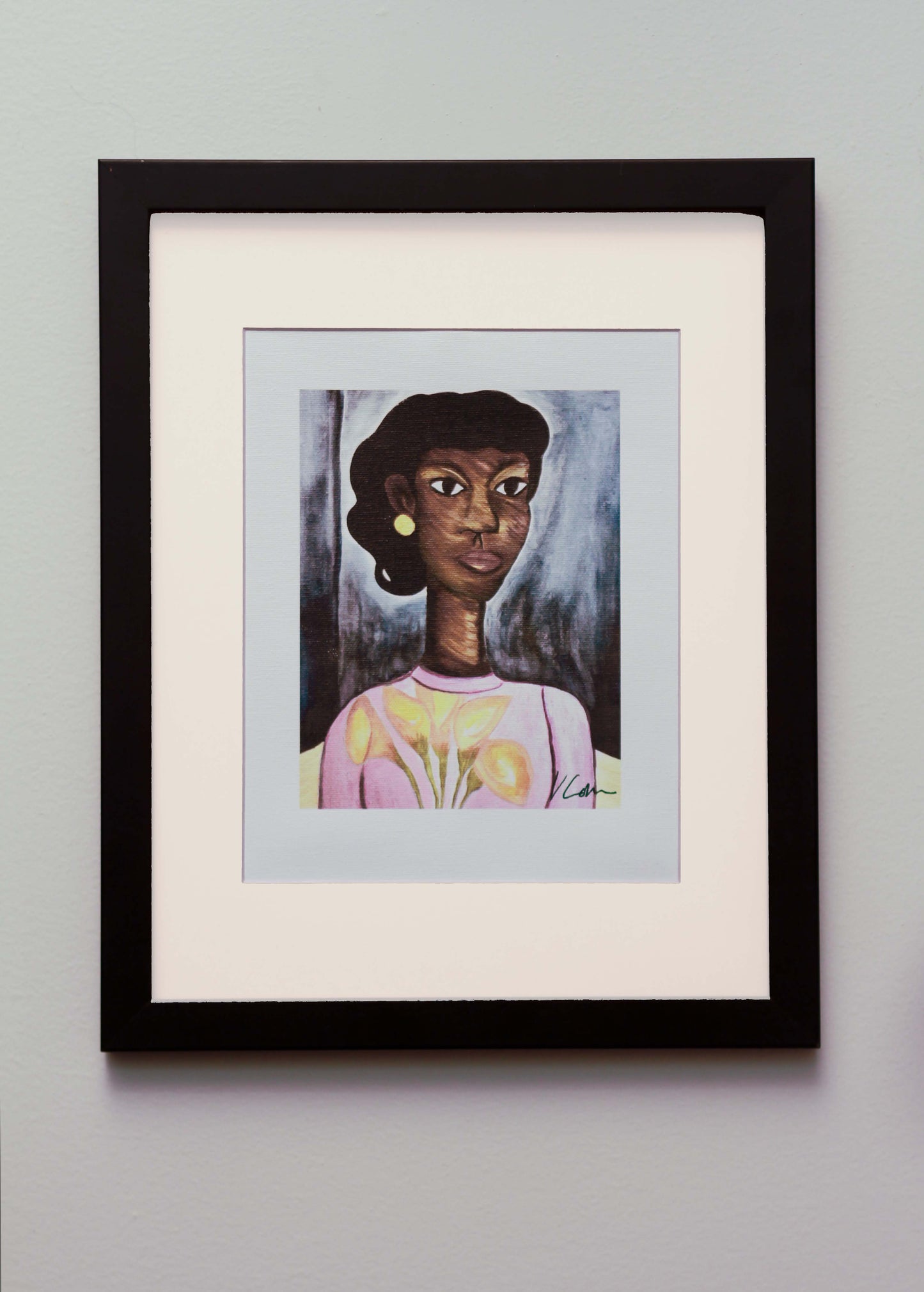 "ETHELREEN"- 5'x7' print w/ 11x14 matt