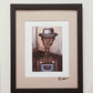 "FULMER"- 5'x7' print w/ 11x14 beige matt