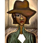 "Naomi"- 5'x7' print w/ 11x14 Matt