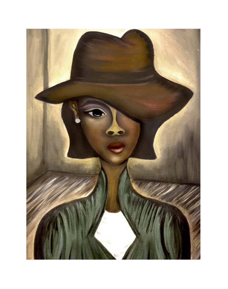 "Naomi"- 5'x7' print w/ 11x14 Matt
