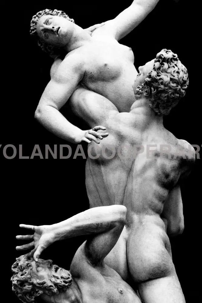 Abduction of a Sabine Woman Digital Print
