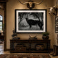 Black and White Sable Antelope Photography | Texas Ranch & Safari Wildlife Wall Art