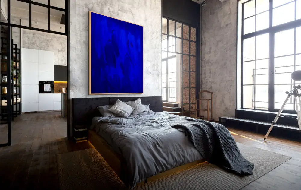 BLUE ASCENSION CANVAS PRINT 24X30 Digital Print