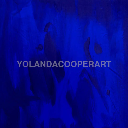 BLUE ASCENSION CANVAS PRINT 24X30 Digital Print