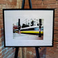 Dallas Lanscape- Trains Go By - Digital Print