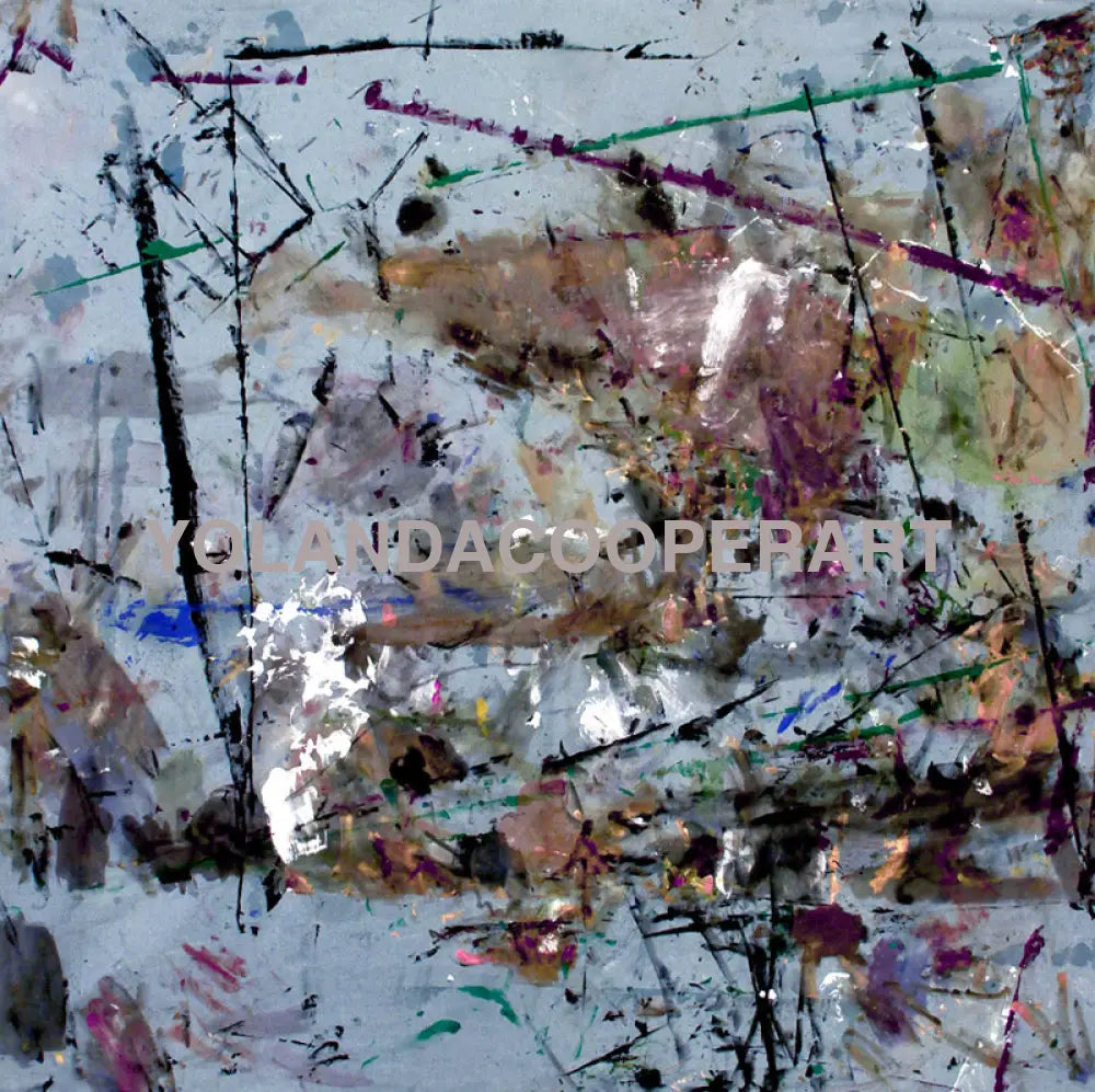 DECONSTRUCTION CANVAS PRINT 24x24 Digital Print