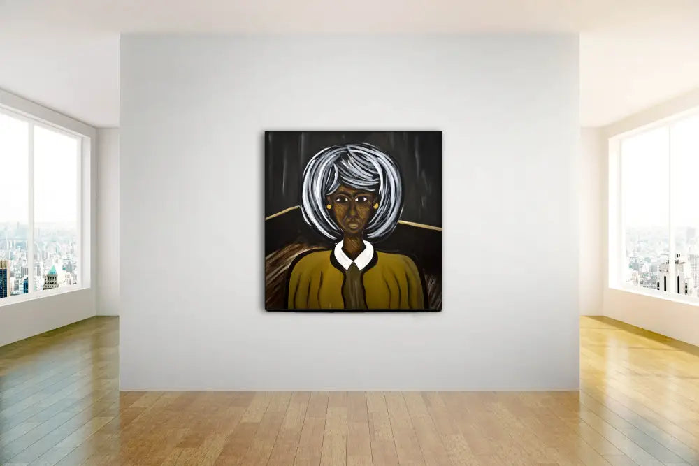 MS ODETTA THOMAS - Lord Have Mercy | 36’X36’ | Acrylic on canvas - 36X36 - Original Artwork