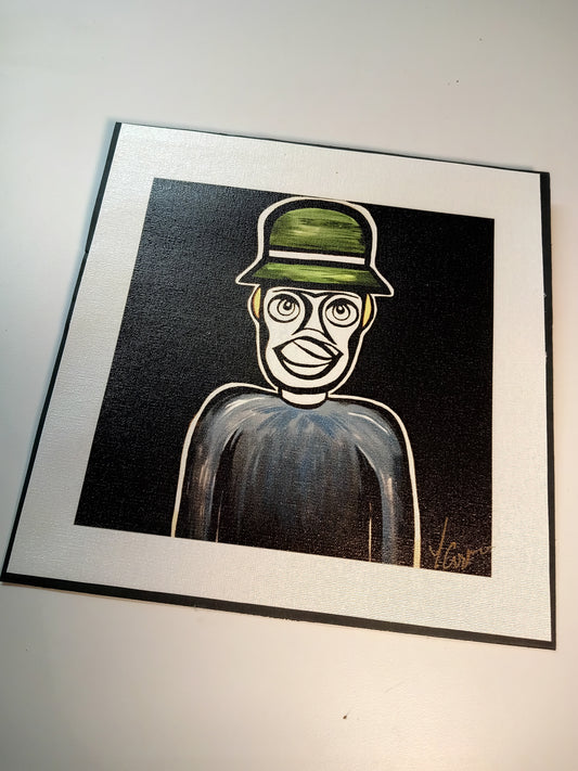 Mr Monkman - 6'x6' Print on Metallic canvas paper