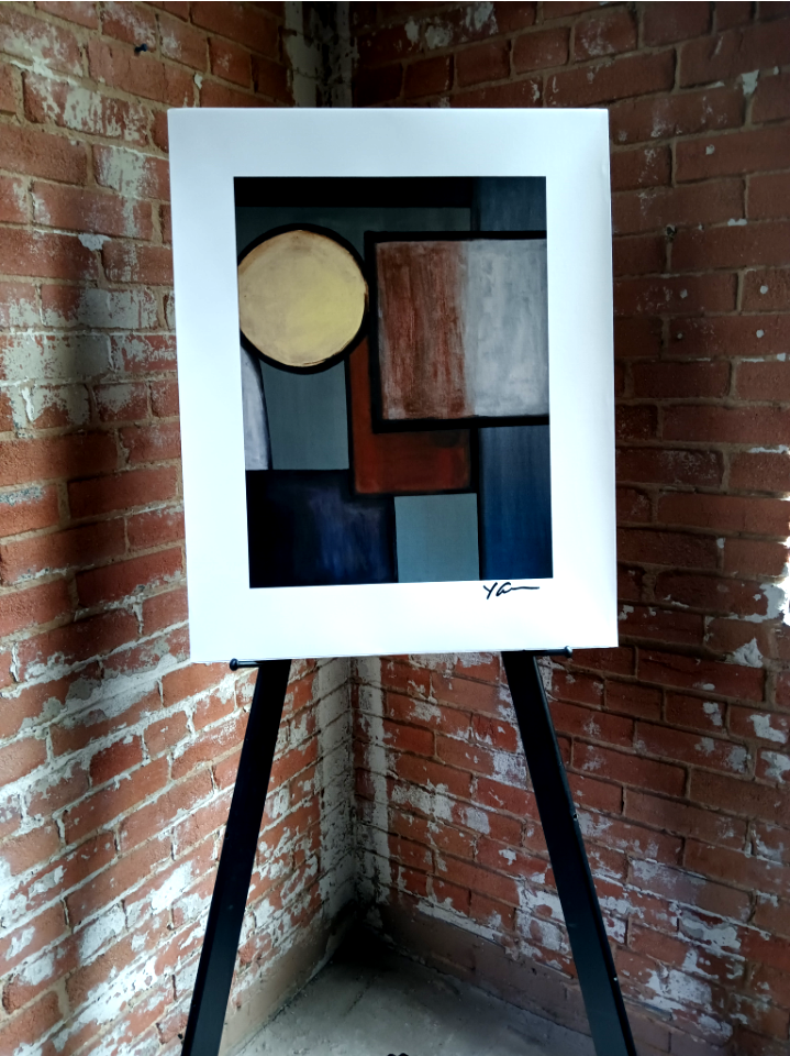 IN THE SHAPE OF -  CANVAS PRINT