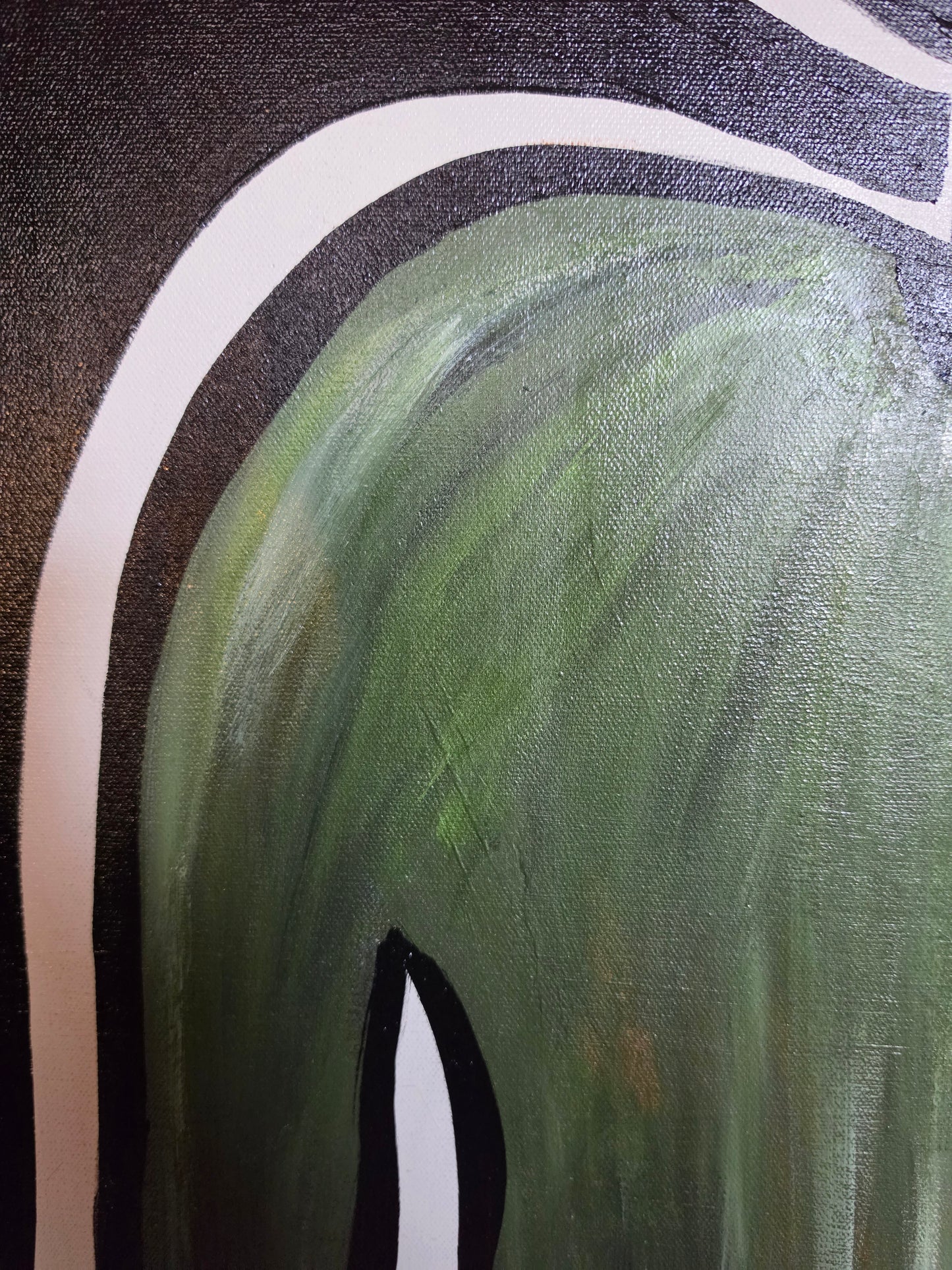"FELLA"-Character Art | Original Acrylic on Canvas | 36'w x 48'h