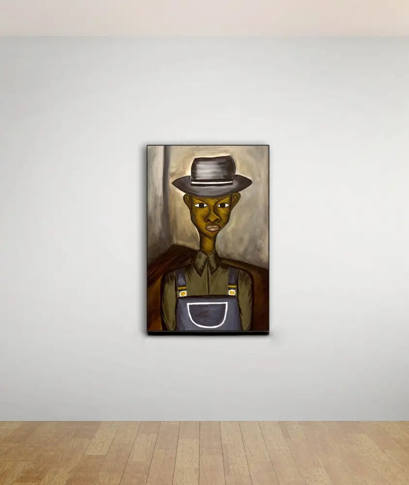 SALE!! FULMER COOPER- A Man’s Character is His True Measure | 24’X36’ | Acrylic on Canvas - Original Artwork