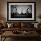 West Texas Oil Pumpjacks | Black & White Fine Art Photography Print by Yolanda Cooper